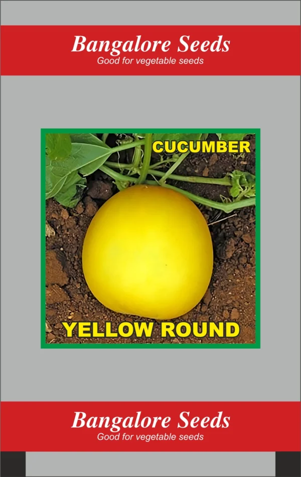 Yellow Round Cucumber Seeds
