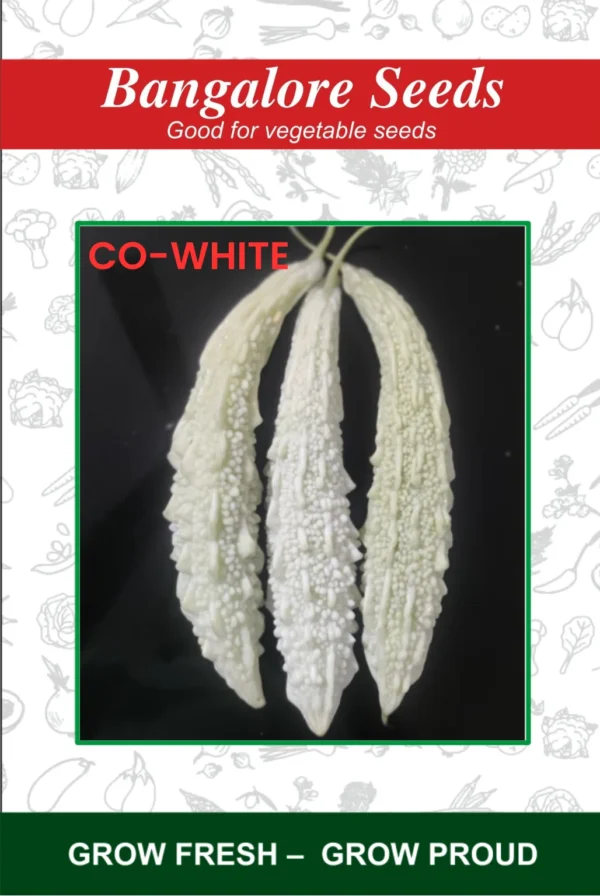Bitter Gourd CO-White Seeds