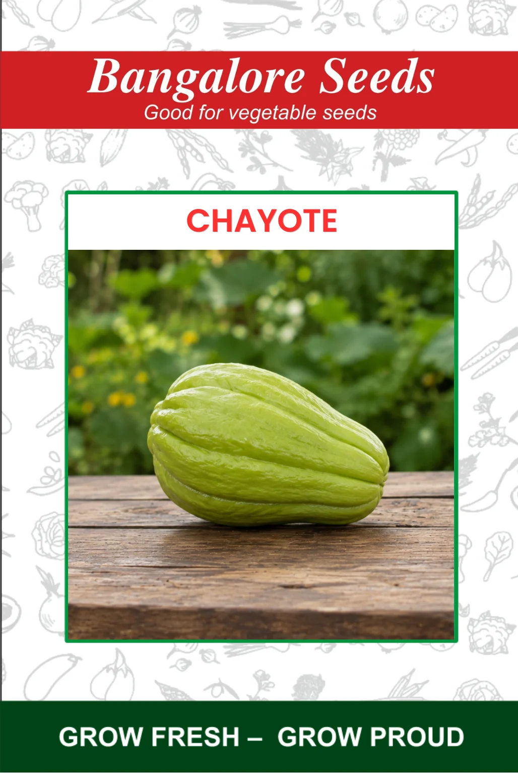Chayote Chayote Seeds - Image 1