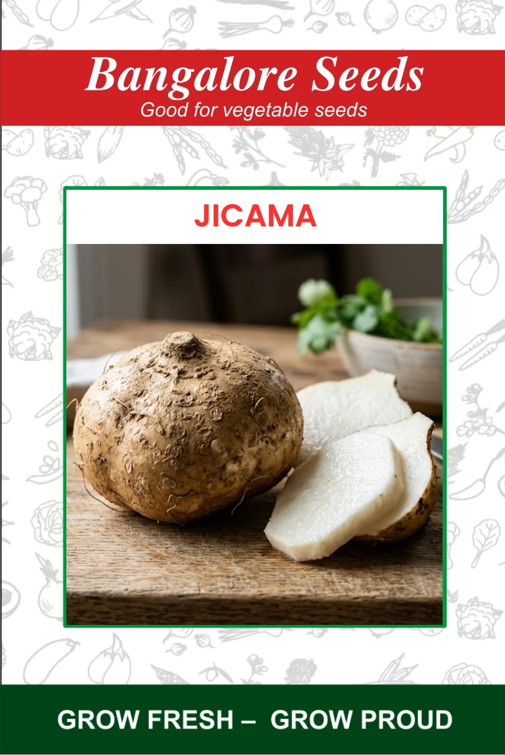 Jicama Jicama Seeds - Image 1