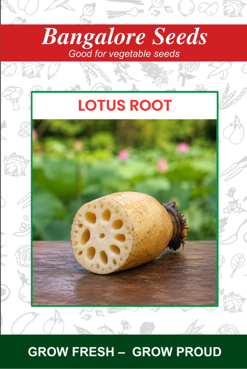 Lotus Root Lotus Root Seeds - Image 1