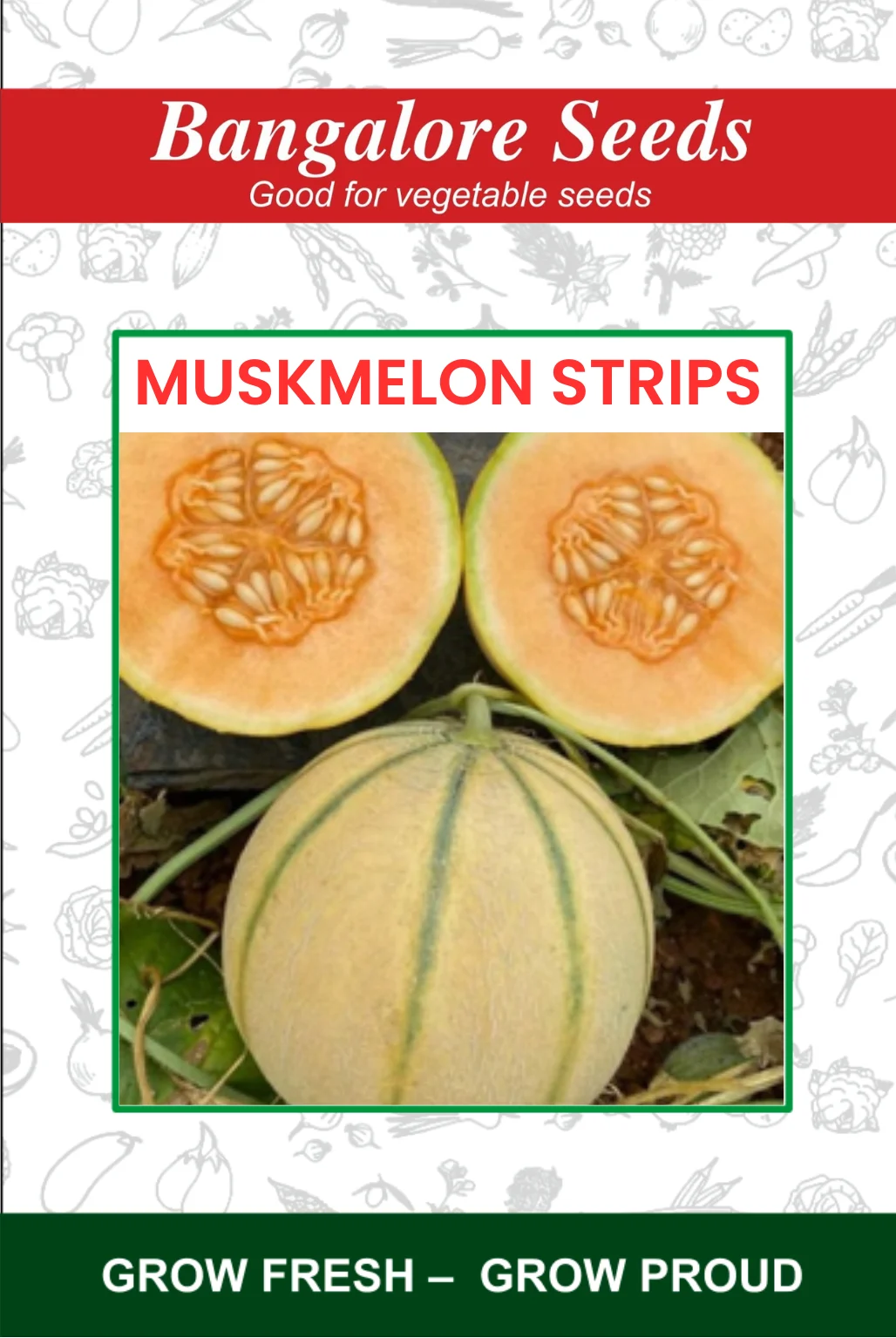 Muskmelon Strips Muskmelon Strips Seeds - Image 1