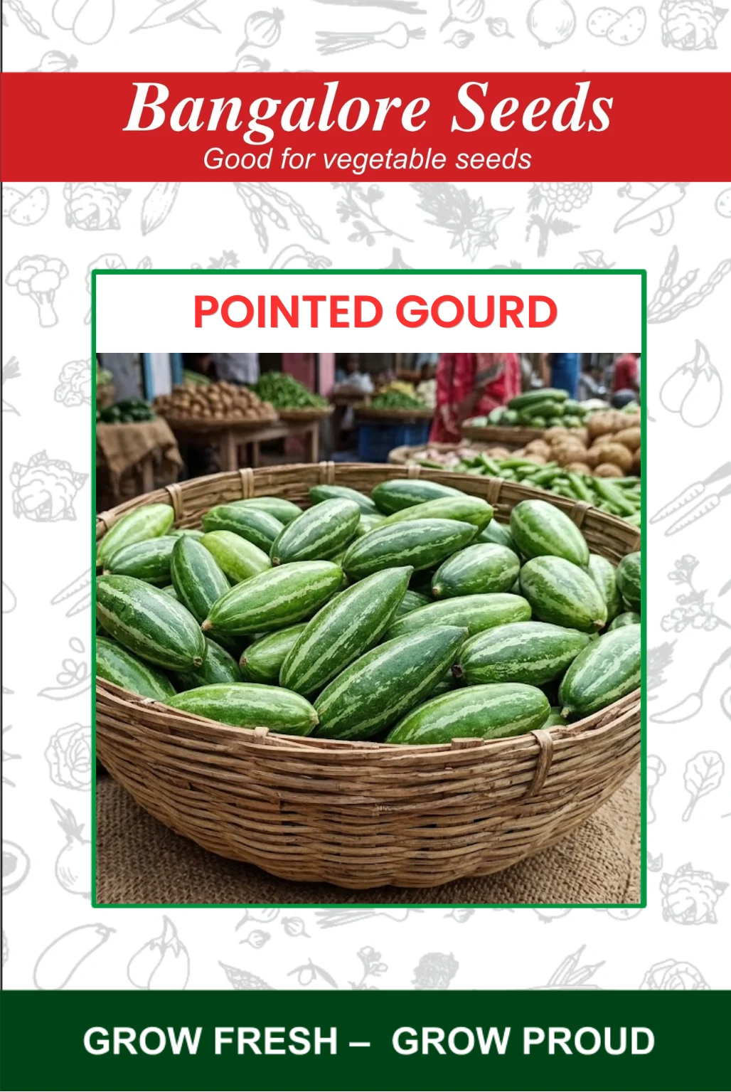 Pointed Gourd Pointed Gourd Seeds - Image 1