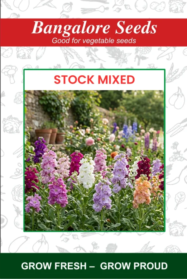Stock Mixed Flower Seeds